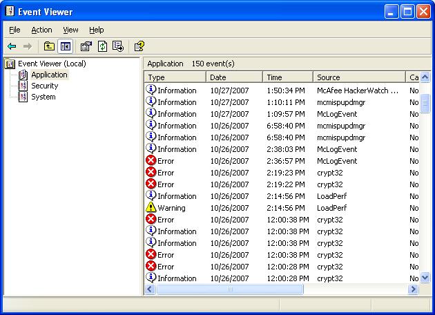 Event Viewer