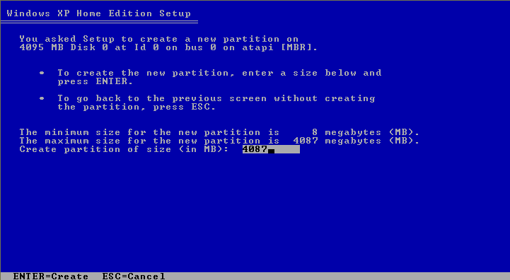 Xp Install 5