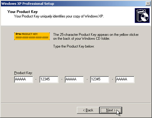 Xp Install 11