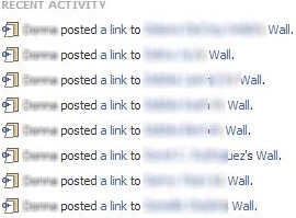 Facebook botnets